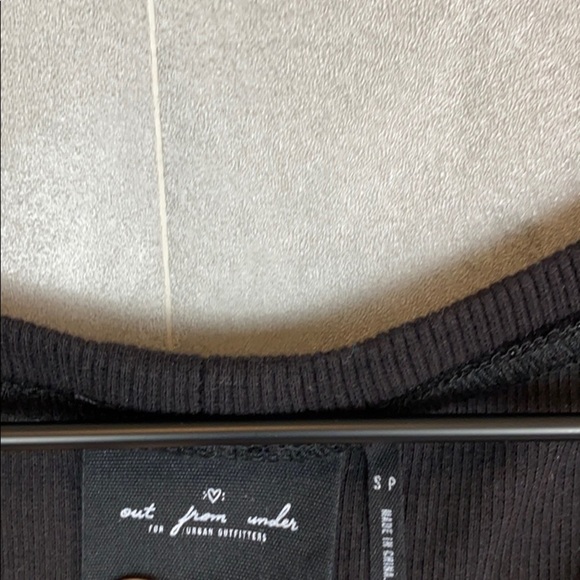 Urban Outfitters ribbed black bodysuit - Picture 4 of 7